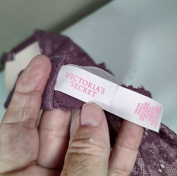 Victoria's Secret Dream Angels Lined Demi Purple Size 32DDD - Picture 8 of 12